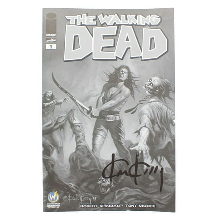 - The Walking Dead #1 WW Richmond Exclusive B&W Cover Signed By Ken Kelly