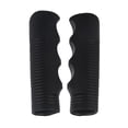 thumbnail image 1 of Lot de 2 poignées ergonomiques en caoutchouc pour fauteuil roulant, antidérapantes, faciles à installer, universelles, 1 of 3