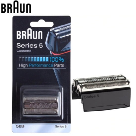 Braun Electric Shaver Replacement Head Part 52B Black