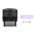 thumbnail image 1 of eloria Cash Text Self Inking Rubber Stamp Business Custom Stamp Office Stationery, 1 of 1
