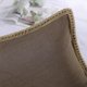 thumbnail image 2 of 1 funda de almohada decorativa de granja (café, 12 x 20 pulgadas) (hy), 2 of 3