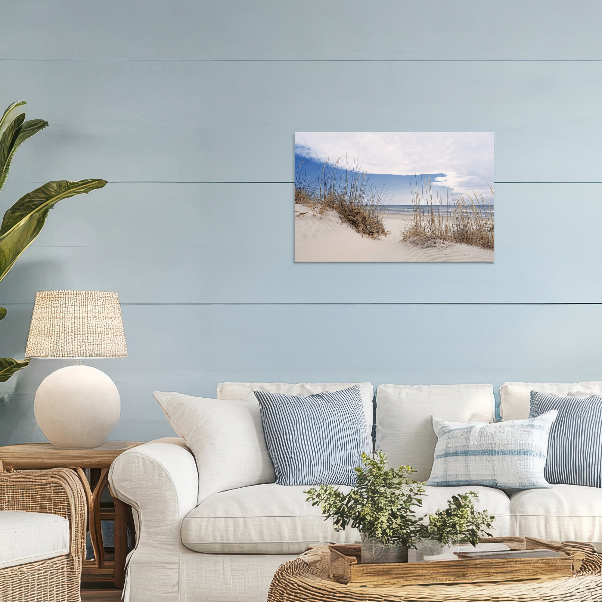 Stupell Industries Sea Oats Along Sandy Dunes Canvas Wall Art, design by Natalie Carpentieri
