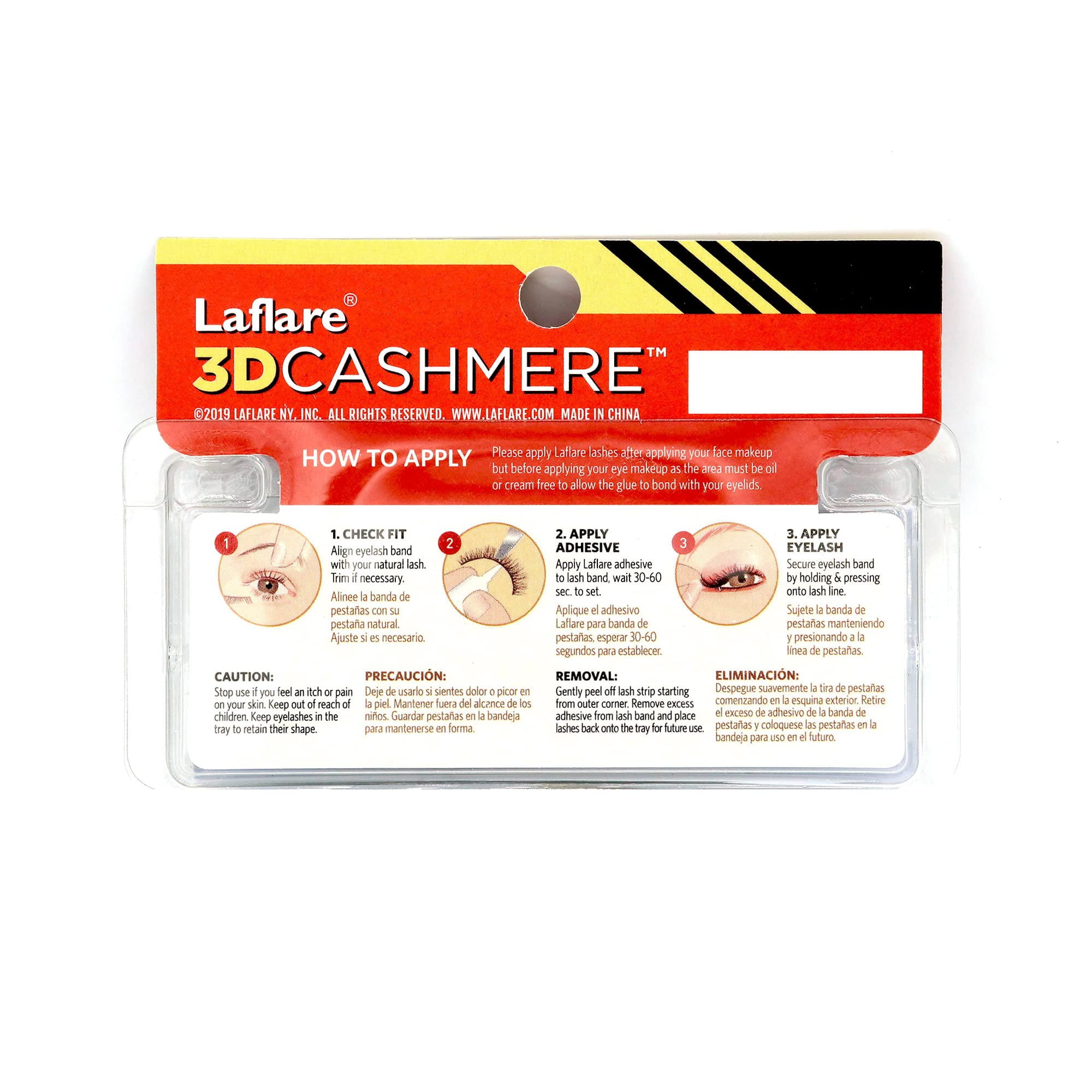 LAFLARE 3D CASHMERE GLAM LASHES #CG204