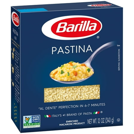 2X Barilla Pastina Pasta, 12 oz  (PACK OF 2)