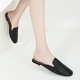 thumbnail image 6 of Ecetana Womens Mules Dressy Flats Shoes Slip On Slides Backless Loafers, 6 of 6