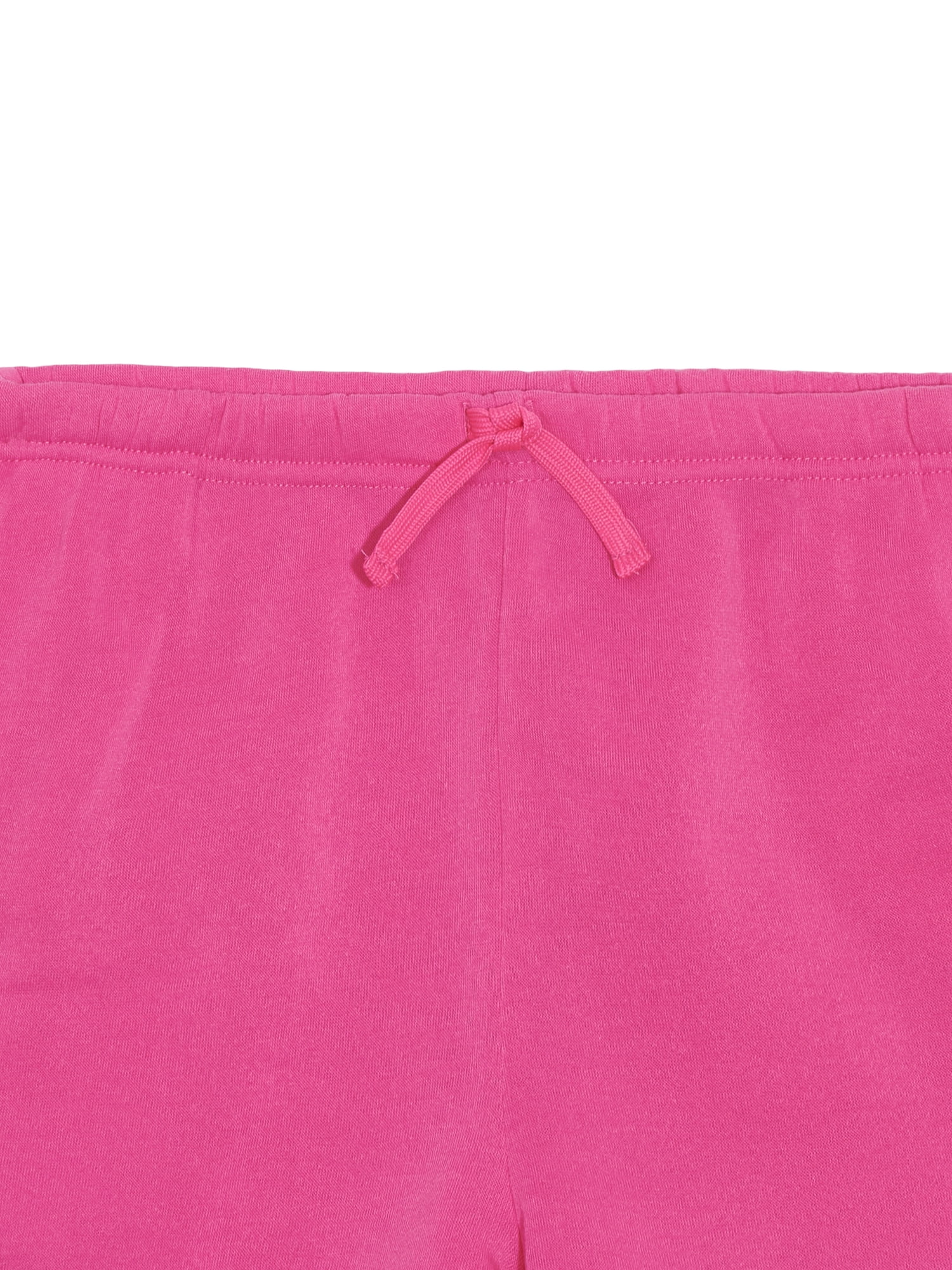 Wonder Nation Girls Fleece Shorts, Sizes 4-18 & Plus