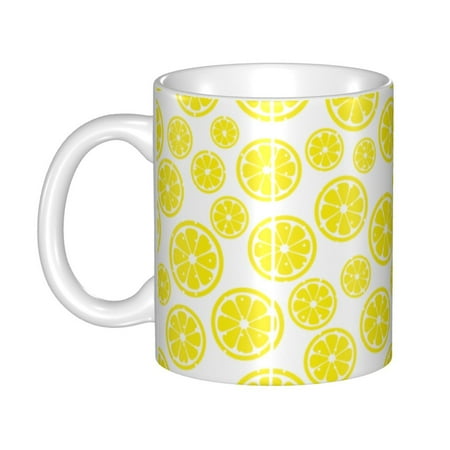

Ceramic Mug Funny Coffee Milk Tea Mug Cup lemon Cup