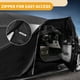 thumbnail image 4 of Cubierta de automóvil impermeable Unique Bargains para todo clima con correas reflectantes para Volkswagen T5 LWB, 4 of 6