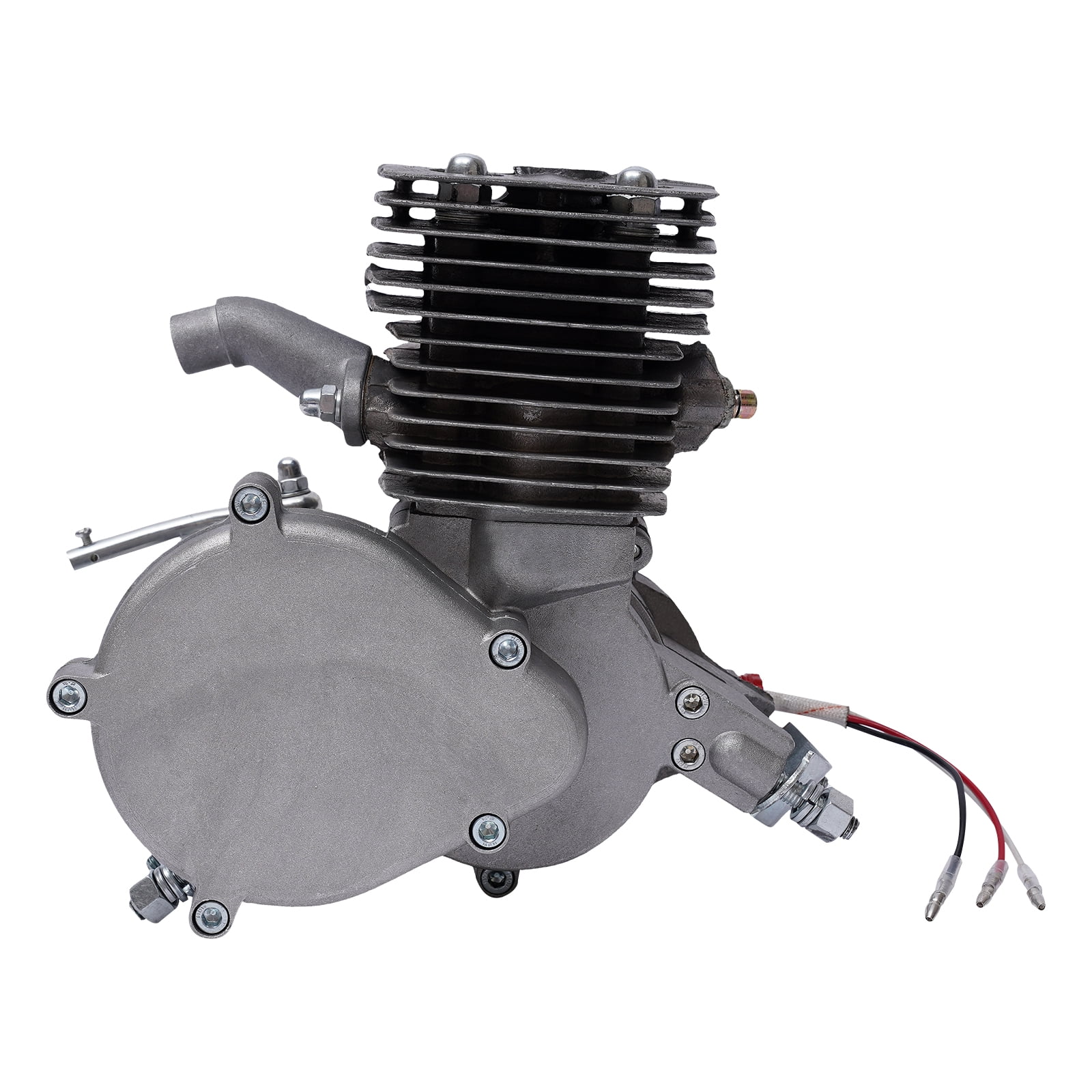 100cc Bicycle Engine Kit, 2-Stroke Gas Motorized Bicycle Kit Fit for 26-28" Bikes, Motor Bike Modified Set