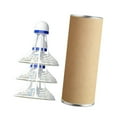 thumbnail image 4 of Juego de pelotas de bádminton resistentes al viento de 2,5 x 2,5 pulgadas, portátiles, resistentes al desgaste, para entretenimiento o ejercicio, con 3 piezas, 4 of 8