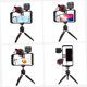 thumbnail image 5 of Jaula de vídeo Kit de plataforma de video para teléfono inteligente que incluye jaula para teléfono inteligente con 3 soportes de zapata fría + Mini luces de video LED + Micrófono con pantalla antivie Andoer Jaula de video, 5 of 7