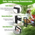 thumbnail image 5 of Garden Kneeler and Seat, 12.7" Wide Folding Heavy Duty Gardening Bench with Handles for Kneeling and Seat, Multifunctional Kneeler Stool for Women Seniors,Relieve Knee Back Pain,Gardening Tools Gifts, 5 of 7