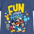 thumbnail image 3 of Disney Jr - Fun Starts Here  - Toddler & Youth Girls Short Sleeve Graphic T-Shirt, 3 of 5
