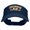 Navy, variant on Afghanistan Vet Ribbon Embroidered Cotton Twill Sun Visor - Khaki OSFM
