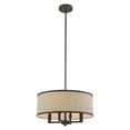 thumbnail image 6 of Livex Lighting - Park Ridge - 4 Light Chandelier in New Traditional Style - 18, 6 of 13