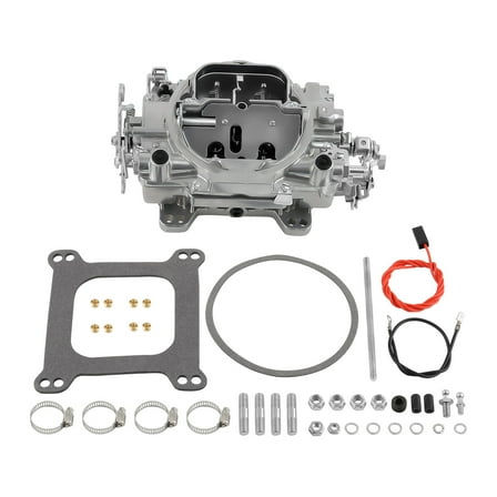 Maxpeedingrods 1905 Carburetor Carb Kit For 1905 AVS2 650 CFM 4 Barrel Square Bore Manual Choke