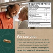 Eye Pressure Support Capsules, Eye Vitamins with Lutein and Zeaxanthin, 30 Count