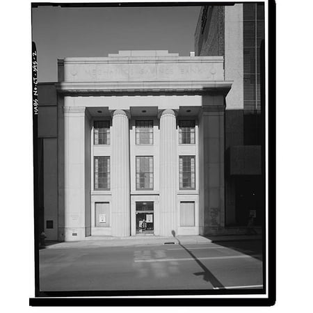 Historic Print, Mechanics Savings Bank Building, 80 Pearl Street, Hartford, Hartford County, CT - 2, 18" x 24"