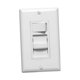 thumbnail image 3 of Interruptor de atenuación, encendido/apagado, placa de pared incluida, interruptor de luz halógena de 600 vatios, de atenuación unipolar o de 3 vías, 3 of 8