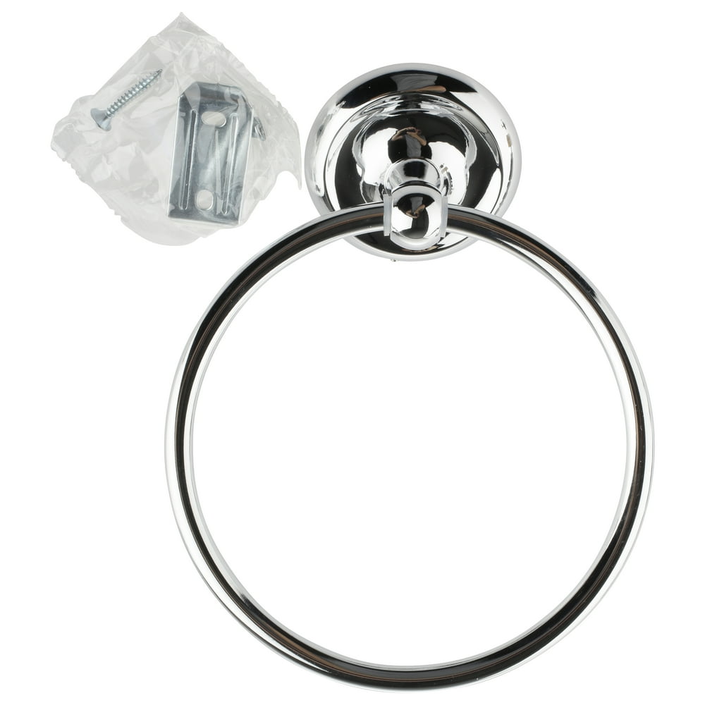 Chapter Towel Ring Chrome Finish