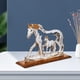 thumbnail image 5 of Estatuilla de resina Macarena Adornos decorativos Caballo estatuilla escultura, 5 of 8