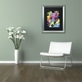 thumbnail image 3 of Trademark Fine Art 'Whippet' Silver Framed Art by Dean Russo, 3 of 4
