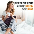 thumbnail image 5 of Cheer Collection Faux Fur Throw Pillow Cover, 5 of 5