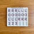 thumbnail image 4 of Purple Portable Mahjong Practice Board With 24 Slots For Charleston Training Lovers, 4 of 6