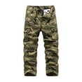 thumbnail image 2 of BUWTTED Men's Cargo Pants Camo Casual Work Military Tactical Pants, 2 of 5