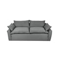 thumbnail image 1 of Sofa Nabu Kessa Muebles en color gris, 224 x 79 x 105 cm, Estructura de madera de pino, 1 of 5