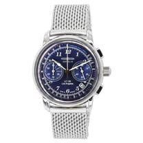Zeppelin LZ126 Los Angeles Chronograph Stainless Steel Blue Dial Quartz 7614M3 Men's Watch