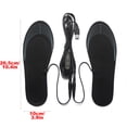 thumbnail image 2 of USB Heated Insoles, Electric Foot Warmers, Pluggable Rechargeable Washable Cuttable for Skiing Cycling Cold Weather, 2 of 5