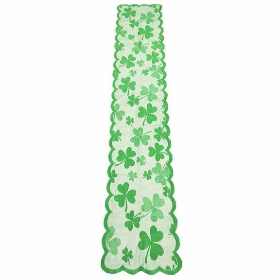 Handmade Lace Table Runner Country Crochet Knitting Hollow Cotton Elegant Table Runner Dining Table Cloth