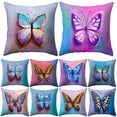 thumbnail image 1 of Koszal Papillon Multicolore Coussin Protecteur Housse de Coussin Literie Articles & nbsp;, 1 of 6