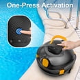 thumbnail image 3 of POWEART Cordless Robotic Pool Cleaner, 120-Min Auto Vacuum, Smart Edge Shutoff, Deep Clean, Large Filter Basket for Flat Above-Ground Swimming Pools, 3 of 10