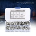 thumbnail image 4 of 140pcs Stainless Steel Hex Socket  Head  Assortment Kit for Plumbers, Assemblymen, and Machine Tools, 4 of 8