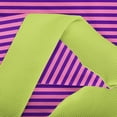 thumbnail image 4 of ZVAVZ Chandail en Molleton Rayé pour Femmes à Manches Longues Col Rond Automne Surdimensionné Décontracté Chandail Haut 2025 Y2K Tenues Preppy Violet m, 4 of 6