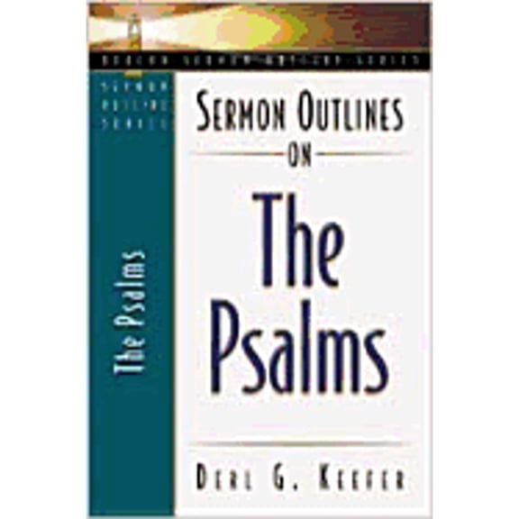 Pre-Owned Sermon Outlines on the Psalms (Paperback) 0834119900 9780834119901