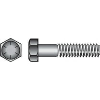 Hillman 1/4" Yellow Dichromate Grade 8 Steel Hex Head Cap Screw