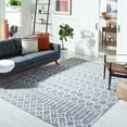 thumbnail image 2 of SAFAVIEH Himalaya Darin Geometric Wool Area Rug, Grey/Ivory, 8' x 10', 2 of 7