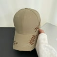 thumbnail image 6 of Unisex Embroidered Baseball Cap – Adjustable Classic Dad Hat, Casual Cotton Sports Cap for Men & Women, 6 of 9