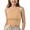 Earthy Yellow, variant on YOUYEDIAN Girls Halter Tank Tops - Kids Athletic Soft Undershirt Sleeveless Shirts Ribbed Knit High Neck Crop Top for Gym Yoga (Pink, 9-10 Years)