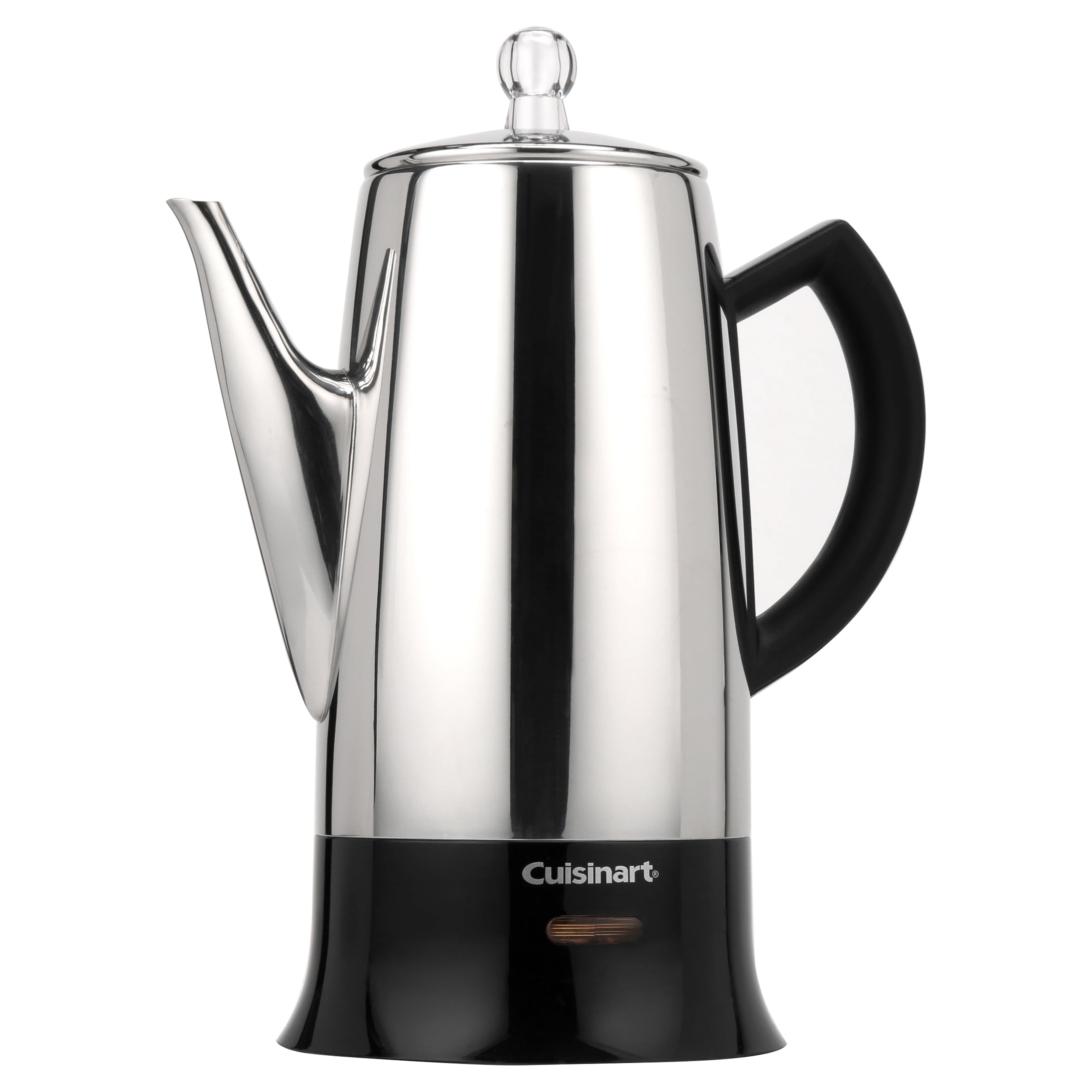  Cuisinart PRC-12 Classic 12-Cup Stainless-Steel Percolator,  Black/Stainless: Electric Coffee Percolators: Home & Kitchen