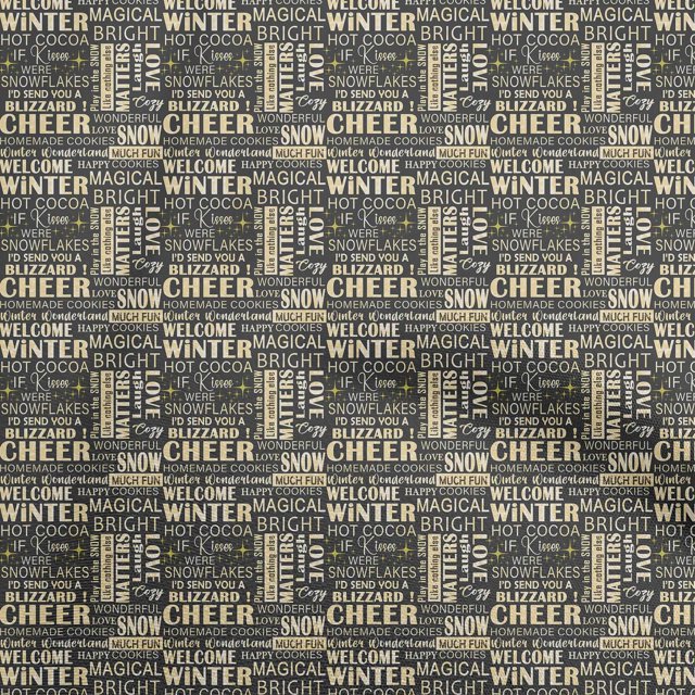 oneOone Polyester Spandex Yellow Fabric Text Craft Projects Decor Fabric Printed By The Yard 56 Inch Wide