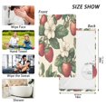 thumbnail image 6 of Yayeee 100% Cotton Hand Towels for Bathroom 16" x 28" Soft Absorbent Kitchen Towel, Beige Strawberry, 6 of 7