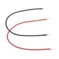 thumbnail image 3 of Cables de inversor de potencia, 10 AWG, rojo, negro, batería, cables de inversor de batería, cable de tierra de potencia negro y rojo, lo mejor en su clase, 3 of 12