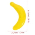 20pcs Artificial Yellow Bananas for Home Kitchen Party Decoration