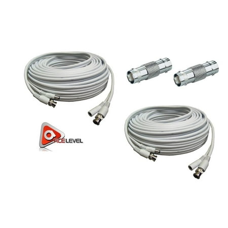 Acelevel 2pk RG59 Premium UL Listed 100FT Cable For SDI ZModo Systems,