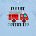 thumbnail image 4 of Inktastic Future Firefighter Red Fire Truck Engine Boys or Girls Baby T-Shirt, 4 of 5