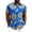 Blue, variant on Men Retro Beach Shirts Stylish Casual Button Down Shirts 3D Printed Collared Short Sleeve Tops 2026 Summer Hawaii Shirts Wedding Party Shirt White M